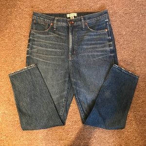 Madewell Stovepipe Jeans size 32
